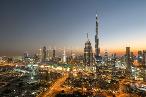 Louie Alma - Landscape Photography, Dubai at Night