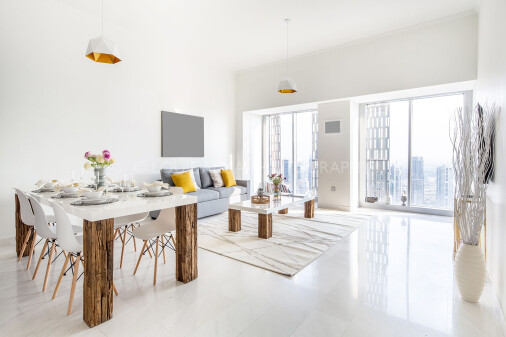 Real Estate Photography - Luxury Apartment in Dubai Marina