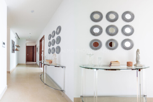 Real Estate Photography - High-rise Modern Apartment in Dubai Marina