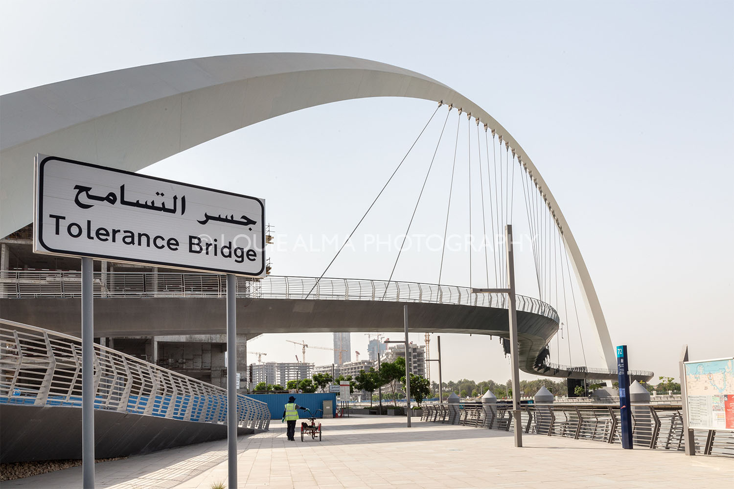 Louie Alma - Landscape Photography, Dubai Canal, Tolerance Bridge
