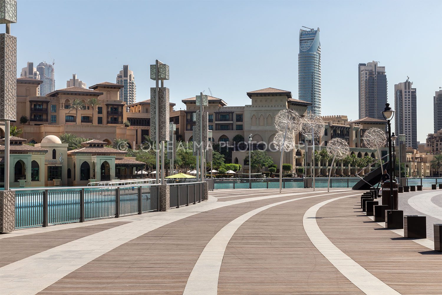 Burj Boulevard at Dubai, United Arab Emirates | Photo by Louie Alma